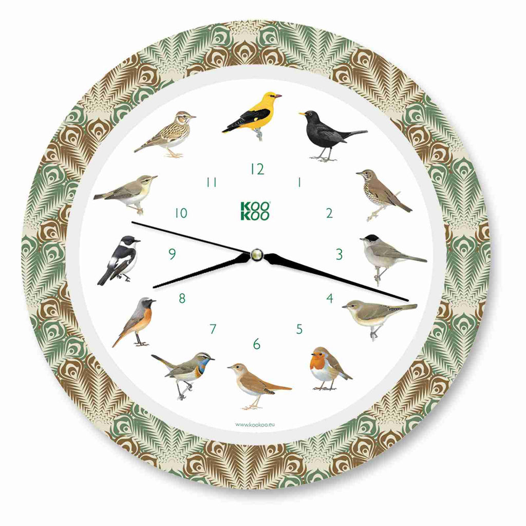 KOOKOO（クークー) Singvögel（ソングバード) 歌う壁掛け時計 – Koo 